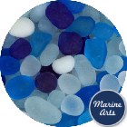 Sea Glass - Swimming Pool Mix - Small Gravel - Craft Pack
